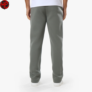 2027 Men's 100% Cotton Sweatpants <b>Elastic</b> Waist Anti Wrinkle Breathable Knitted Gym <b>Trousers</b> Casual Wear - Product Image 5