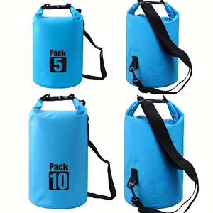 Sac à dos léger 20L imperméable en PU bleu pour sports de plein air avec design et taille personnalisés - Product Image 2