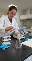 Unité d'aspiration/filtration sous membrane en verre borosilicaté MAYALAB, capacité 1000 ml, personnalisable OEM, transparente, pour la recherche en laboratoire
