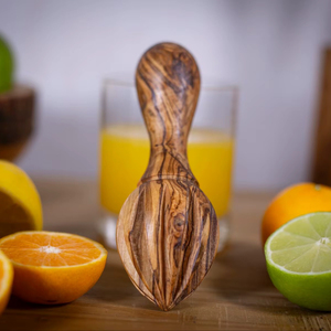 Wooden Manual Lemon <b>Reamer</b> Juicer Dishwasher Safe Kitchen Accessory - Product Image 1