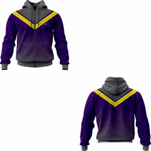 Sweat à capuche haute performance pour hommes, logo personnalisé, 100 % coton, sport de plein air, sweat à capuche zippé de haute qualité pour garçons, coupe classique, streetwear - Product Image 6