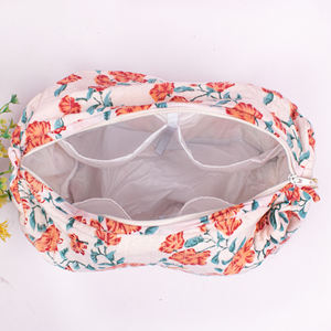 Wholesale Large Capacity Cotton Quilted Block Printed <b>Wash</b> <b>Bag</b> Ideal Gift Handmade Toiletry <b>Bag</b> Cosmetic <b>Bag</b> Block Print Travel - Product Image 5
