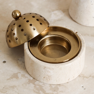 Brûleur à Bakhoor en marbre Lavie Creations au design étonnant, qualité supérieure, écologique, pour événements et fêtes - Product Image 5