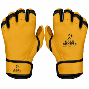 Guantes de Bateo de Béisbol de Alta Calidad, Guantes Deportivos de Cuero Profesionales Hechos a Medida, Transpirables, Unisex, Equipo de Entrenamiento - Product Image 1