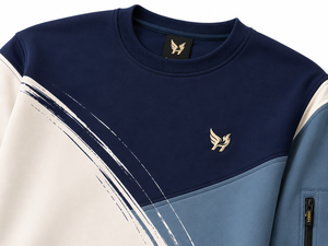 เสื้อสเวตเชิ้ตคอกลมแบบยูนิเซ็กซ์ ผ้าฟลีซ แต่งสีบล็อก มีกระเป๋าซิป ดีไซน์โลโก้ ทรงปกติ สวมใส่ได้ในโอกาสทางการ เหมาะสำหรับฤดูใบไม้ร่วง เป็นมิตรต่อสิ่งแวดล้อม แห้งเร็ว - Product Image 2