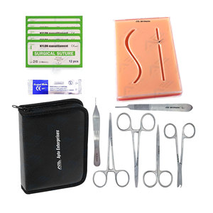 Medic Instrument Suture <b>Pad</b> Comprehensive Training Suture <b>Practice</b> Kit for Medical Students Medical Surgical Instruments - Product Image 1
