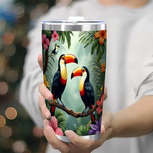 Stainless Steel Tumbler 20oz Double Wall Insulated Portable Outdoor Hiking <b>Camping</b> <b>Cup</b> - Product Image 3