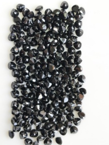Natural <b>Black</b> Spinel 5MM <b>Heart</b> Cut Best Quality Loose Gemstone for Jewelry Making - Product Image 3