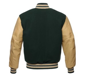 Custom High Quality Letterman Varsity <b>Jackets</b> Wool Body Genuine Leather Sleeves Winter Wear <b>Smart</b> Stylish Varsity <b>Jacket</b> <b>for</b> <b>men</b> - Product Image 2