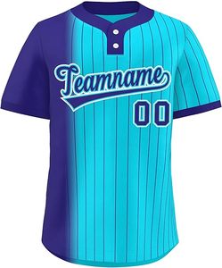 Camiseta de Béisbol de Verano con Estampado Tribal Polinesio de Fiyi y Tonga, Personalizada al por Mayor, Talla Grande, Unisex, Uniforme para Hombre, 1 MOQ - Product Image 2