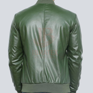 Wholesale Custom Logo Print High Quality <b>Men</b> <b>Leather</b> <b>Jacket</b> Waterproof Outdoor Use <b>Men</b> <b>Leather</b> Winter <b>Jacket</b> - Product Image 2