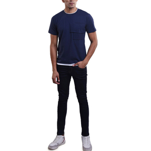 T-shirt pour homme en coton 100% de qualité supérieure à prix avantageux, vêtements d'été, design personnalisé, nouveau modèle, coupe ajustée - Product Image 5