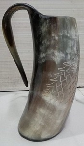 แก้วน้ำดื่มแบบวิกิ้งคุณภาพพรีเมียม พร้อมด้ามจับขัดเงาอย่างดี สีสันปรับแต่งได้ สไตล์ยุโรป สำหรับงานปาร์ตี้ ผลิตในอินเดีย - Product Image 4