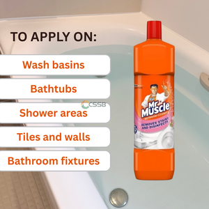 Limpiador de Baño con Aroma Floral, Fórmula Potente con Surfactantes, Elimina Residuos de Jabón, Cal y Suciedad, 900ml, Larga Duración - Product Image 6