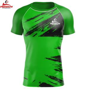 Camiseta de Compresión de Manga Larga, Ecológica, Antibacteriana, de Secado Rápido y Transpirable, para Yoga y Deportes, para Hombre, en Spandex/Poliéster - Product Image 3