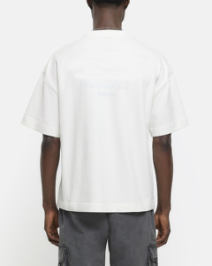 Camisetas de Hombre 100% Algodón con Diseño de Logotipo Personalizado, Camiseta Oversize Lisa de 300GSM, Alta Calidad, Anti-Pilling, Estilo Casual - Product Image 6