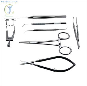 ชุดเครื่องมือผ่าตัดตา Lieberman Speculum Phaco Chopper Mosquito Forceps สำหรับผ่าตัดเปลือกตา ทำจากเหล็กกล้า ได้รับการรับรองมาตรฐาน CE - Product Image 1