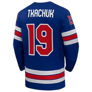 Camisetas de Hockey del Equipo Olímpico Estadounidense 2026, 43 Hughes Matthews Tkachuk EICHEL, Mangas Largas, Jerseys de Hockey sobre Hielo Cosidos - Product Image 6