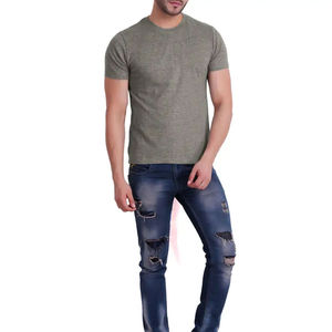 เสื้อยืดผู้ชายแขนสั้นผ้าฝ้าย 100% สวมใส่สบายในฤดูร้อน ราคาขายดีที่สุด แฟชั่นใหม่ รับตัดเย็บตามขนาด - Product Image 1