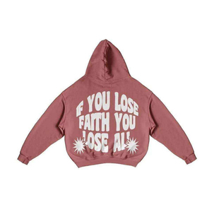 Ensemble de survêtement vintage années 90 pour homme, brodé et vieilli, comprenant un sweat à capuche et un pantalon de jogging, style streetwear décontracté et tendance, deux pièces - Product Image 1
