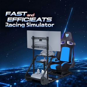 Cockpit de course stable compatible avec Fanatec PXN & Thrustmaster Logitech, simulateur de conduite réglable pour les joueurs - Product Image 6