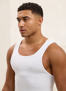 Wholesale Custom logo Cotton <b>Running</b> <b>Singlet</b> Muscle Athletic Shirts Sleeveless Fitness Wear Workout Men Gym Tank Top for Men - Product Image 6