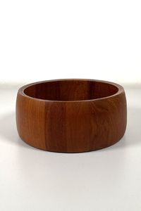Tazón de Madera de Acacia para Ensaladas, Desayunos, Aperitivos y Sopas - Color Marrón, Decoración para el Hogar a Precio Económico, Tazón de Madera de Grado Alimenticio Multiusos - Product Image 2