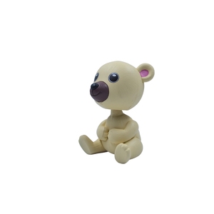 Linda Figura de Oso de Peluche con Cabeza Móvil, Mini Adorno Divertido para el Tablero del Auto, Escritorio de Oficina, Mesa Infantil y Decoración del Hogar - Product Image 6