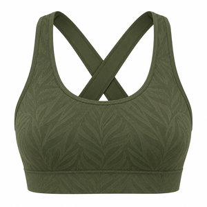 Nouveau Soutien-Gorge de Sport Écologique Sans Coutures à Une Épaule pour Femme, Haut de Gym Personnalisé, Vente en Gros, Grandes Tailles, Respirant et Léger - Product Image 6
