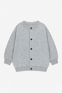 JALBEBE Set Unisex per Neonati con Bottoni, Manica Lunga, 100% Cotone, Cardigan Invernale Tinta Unita, Felpa e Pantaloni Jogger, Set 2 Pezzi all'Ingrosso - Product Image 6