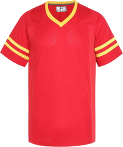 Camiseta de Fútbol de Manga Corta Estampada de Alta Calidad, Jersey de Fútbol Ligero, Tejido Transpirable, Ropa Deportiva Profesional Resistente - Product Image 1