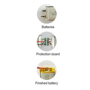 Baterai Lipo 3.7V dengan Colokan Ph2.0, Baterai Lithium Isi Ulang 3.7V untuk PS4, Humidifier, Navigasi GPS, Speaker Bluetooth, MP3, MP4 - Product Image 4
