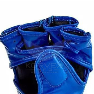 Gants de grappling MMA antichoc à doigts ouverts, conception d'entraînement, protection rembourrée des mains, support sécurisé du poignet, arts martiaux - Product Image 6