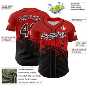 Jersey de Hockey sobre Hielo Personalizable del Equipo de EE. UU., 100% Poliéster Cosido de la Mejor Calidad, Deportivo para Exteriores - Product Image 3