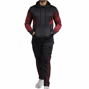 Survêtement à manches longues pour homme sur mesure XL, vêtements de sport écologiques, logo de marque privée, jogging d'hiver, survêtement de grande taille - Product Image 1