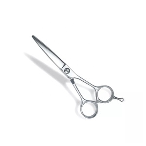 Ciseaux de coiffure professionnels en acier inoxydable pour salon de beauté, avec logo personnalisé, design pliable, pour droitiers, à pointe arrondie - Product Image 3