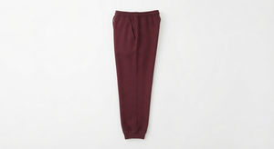 Pantalones Deportivos de Hombre Color Borgoña, Mezcla de Poliéster/Algodón, con Cordón, Casuales, para Correr, Transpirables, con Bolsillos Laterales - Product Image 3