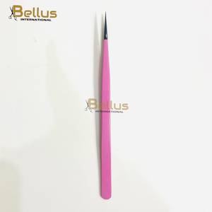 Pince à épiler pour cils personnalisée en acier inoxydable, outil de beauté professionnel avec couleur et logo sur mesure - Product Image 1
