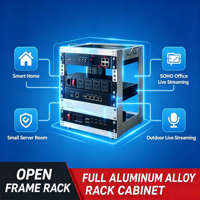 PDU de rack 19 pouces de haute qualité avec cadre de montage en aluminium personnalisé, unité d'alimentation antirouille pour armoire de serveur de centre de données