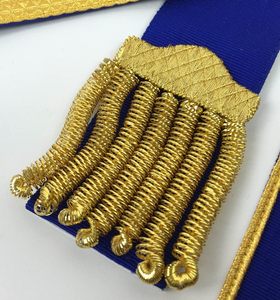 Delantal Masónico Bordado a Mano con Plata, de Poliéster, de Alta Calidad, Precio al por Mayor, Fabricante Chino - Product Image 4