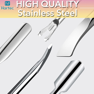Lightweight All-in-One Professional Cuticle Care Tool Sets Durable Stainless Steel <b>Nail</b> Art Maintenance <b>Kit</b> With Textured Grip - Product Image 4