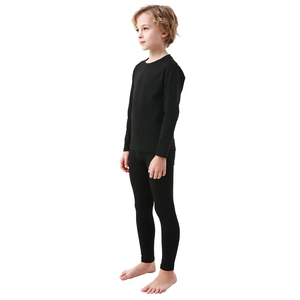 Conjunto Térmico de Algodón para Niños, Ropa Interior Térmica Suave y Transpirable para Clima Frío, Venta al por Mayor - Product Image 1