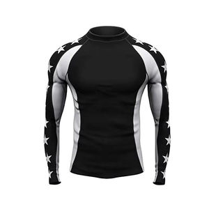 Vente en gros de rashguards imprimés de haute qualité à manches longues pour hommes, les plus vendus, au prix le plus bas, pour adultes. - Product Image 5