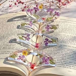 Handmade <b>Resin</b> Thumb Book Holder | Unique Reading <b>Gift</b> Accessory <b>Resin</b> Book Page Holder for <b>Gifts</b> | Thumb Finger Reading Tool - Product Image 6