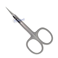 Ciseaux de qualité allemande à lame extra fine pour cuticules et manucure, ciseaux à pointe fine personnalisés pour la coupe de la peau