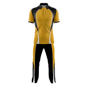 Ensemble d'uniformes de cricket de bonne qualité, 100% polyester, sublimation, OEM, nom personnalisé - Product Image 3
