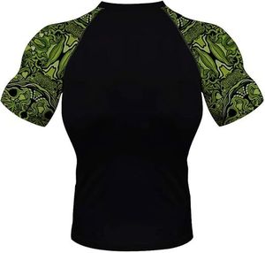 Rash Guard para Surf y Buceo, Kimono de Jiu Jitsu, Kimono de Jiu Jitsu de Alta Calidad, Rash Guard Personalizado para Hombre, Venta al por Mayor, Spandex, Ropa de BJJ y MMA - Product Image 6