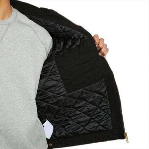 Fabricant OEM, vestes respirantes sur mesure, doublées, grandes tailles, veste de travail design, vente en gros de vestes en toile - Product Image 4