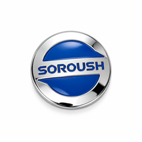 Emblème de voiture sur mesure en plastique ABS chromé, badge de voiture électroplaqué, surface lisse résistante à l'eau pour la décoration de la carrosserie.