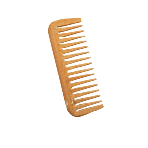 Peine de Bambú 100% Ecológico, Hecho en Vietnam por VietChoice, con Mango Natural, Portátil, Elegante, para Uso en Hoteles, Super Oferta - Product Image 2